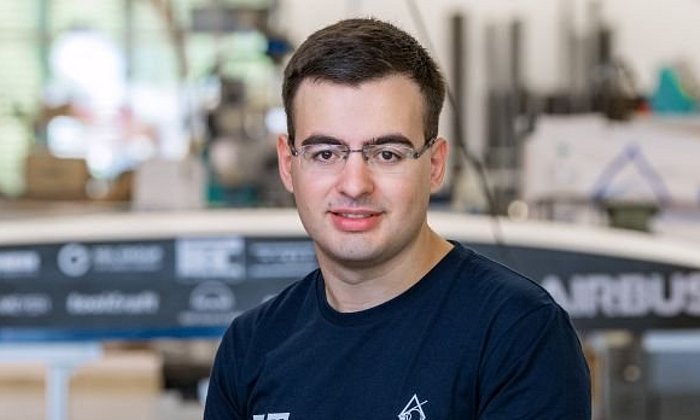 Gabriele Semino, Teamleiter des WARR Hyperloop Teams.