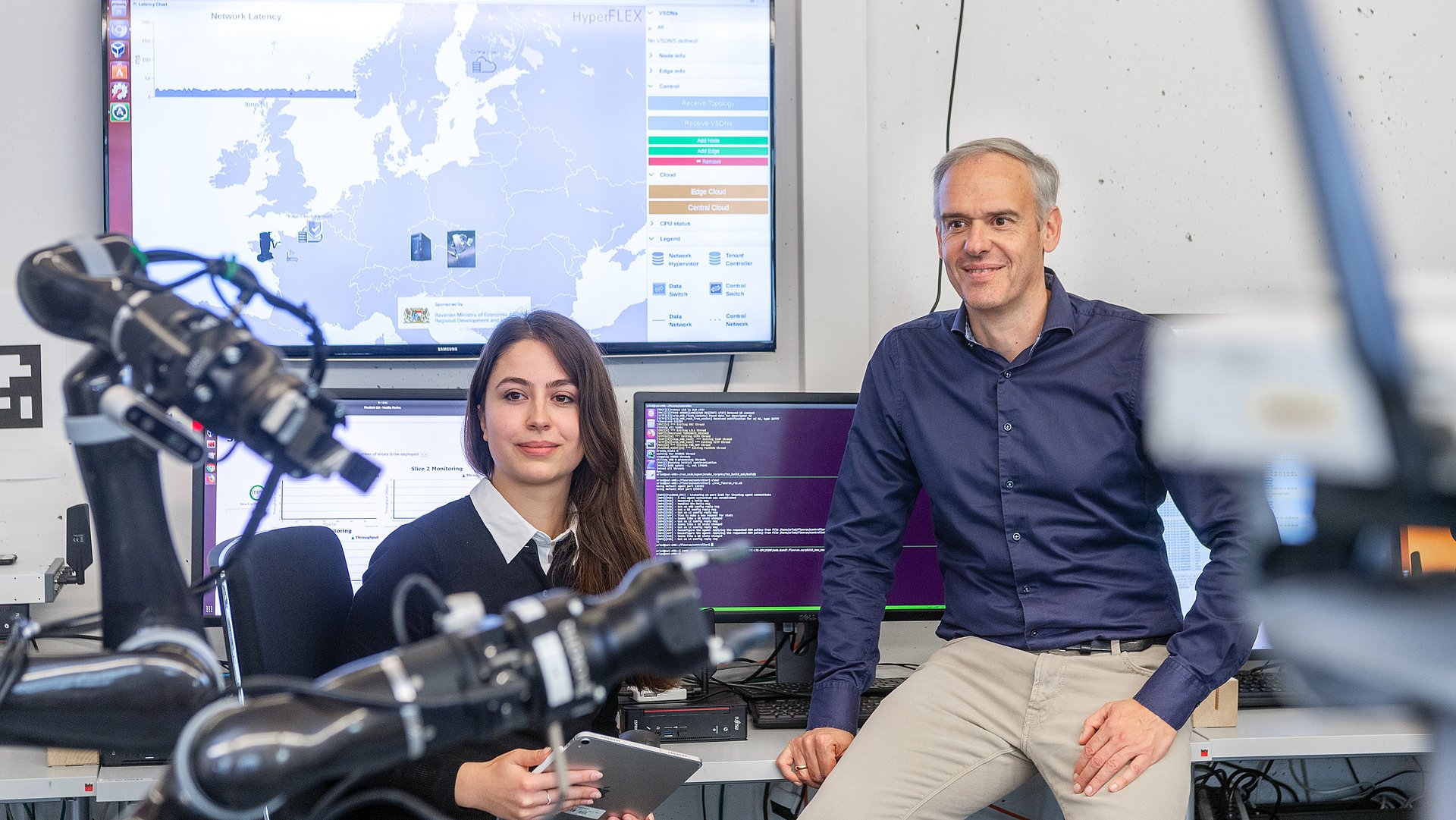 Prof. Wolfgang Kellerer is investigating a high-performance 6G network 