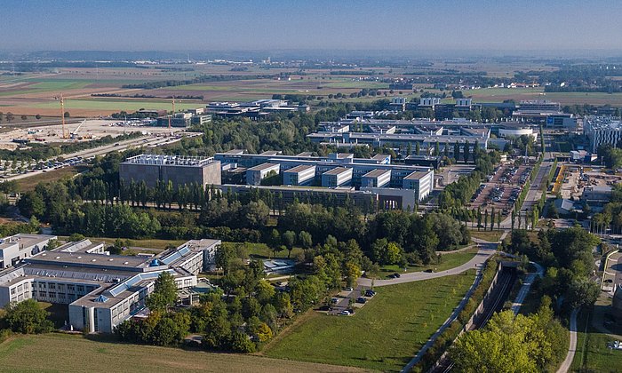 Aerial view Campus Garching