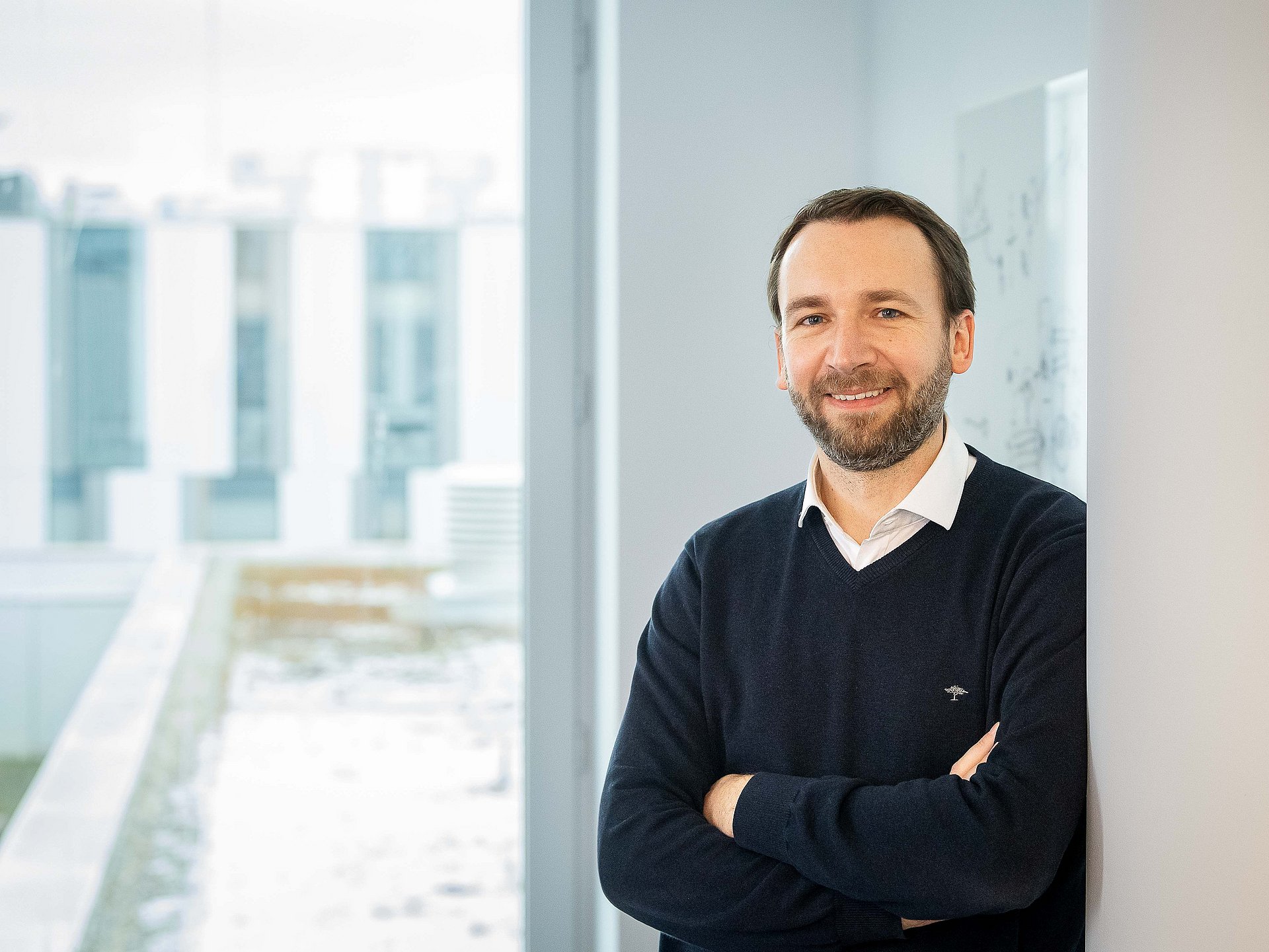 Executive Director of the MDSI: Stephan Günnemann, Professor for Data Analytics and Machine Learning.