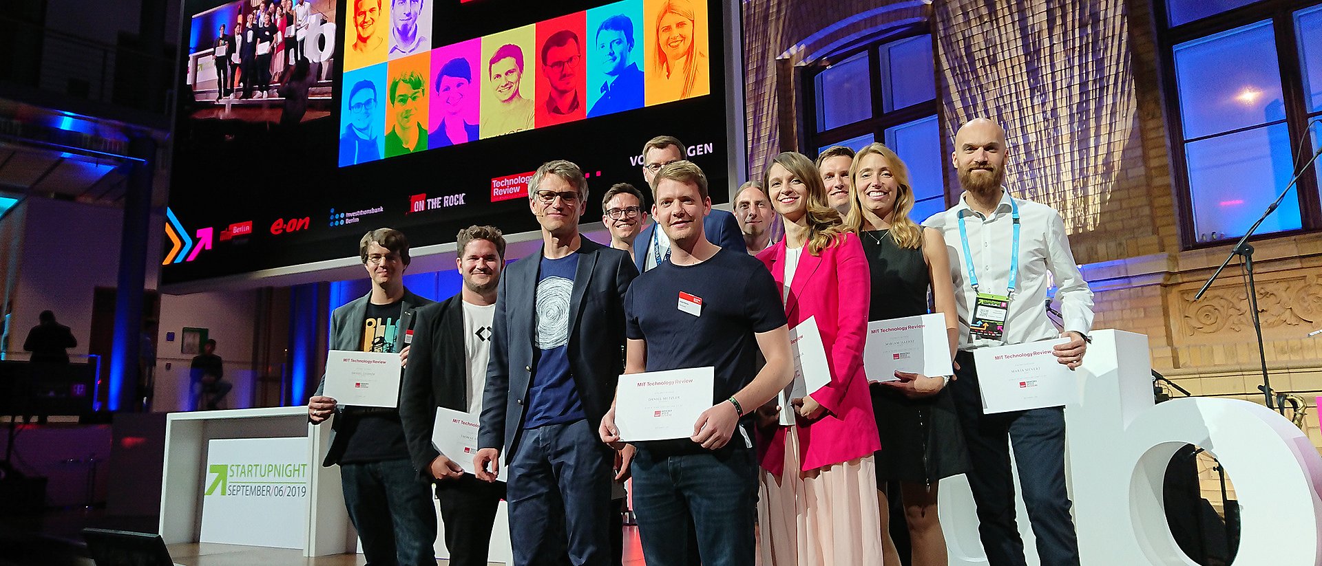 Four "Innovators under 35" 2019 studied at the TUM and founded their start-ups with the support of TUM and UnternehmerTUM.