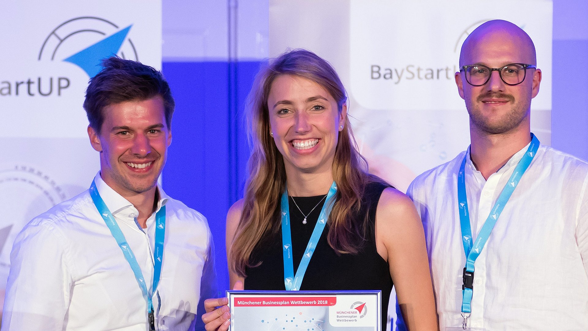 Stefan Leonhardt, Dr. Miriam Haerst, and Alexander Henhammer (from left to right) from the founding team of Kumovis. (Image: Sebastian Widmann) Stefan Leonhardt, Dr. Miriam Haerst, and Alexander Henhammer (from left to right) from the founding team of Kumovis. (Image: Sebastian Widmann)