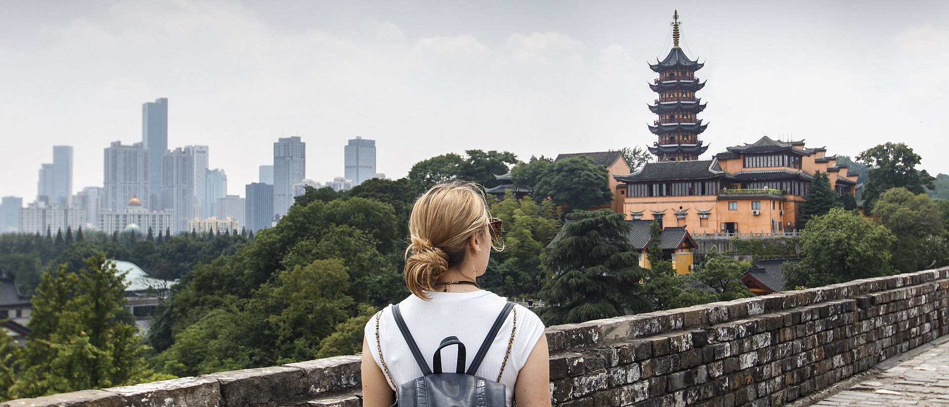 Masterstudentin Franziska Zhu bei einem Aufenthalt mit TUMexchange in China 2017 Masterstudentin Franziska Zhu bei einem Aufenthalt mit TUMexchange in China 2017