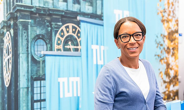 Interview with Janina Kugel, Chief Human Resources Officer at Siemens, on the occasion of the TUM anniversary symposium. (Picture: Eckert /TUM)