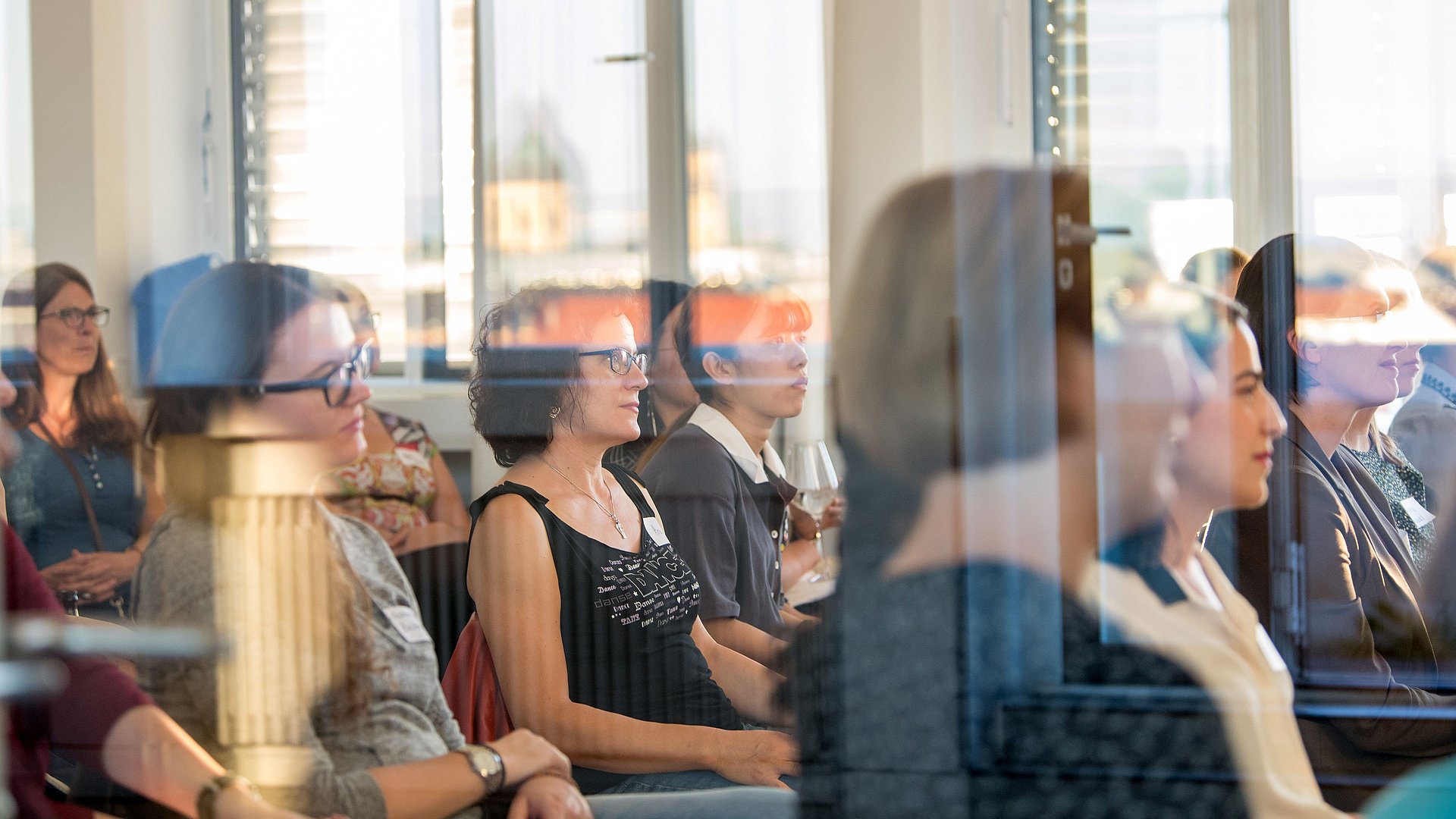 Women of TUM Netzwerk: Afterwork Talk mit TUM ALumna Maria Jose Barragan Paladines, Wissenschaftsdirektorin der Charles Darwin Foundation auf den Galapagosinseln; Vorhoelzer Forum der Technischen Universitaet Muenchen (TUM) , am 03.09.2019 Foto: Astrid E
