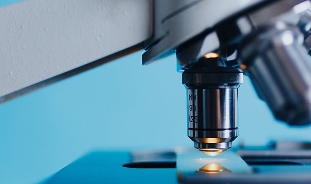 Nahaufnahme eines Gerät, um Messungen im Bereich Biologie durchzuführen