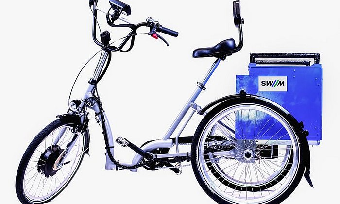 The E-Trike is to be included in the MVG Rad bike rental system.