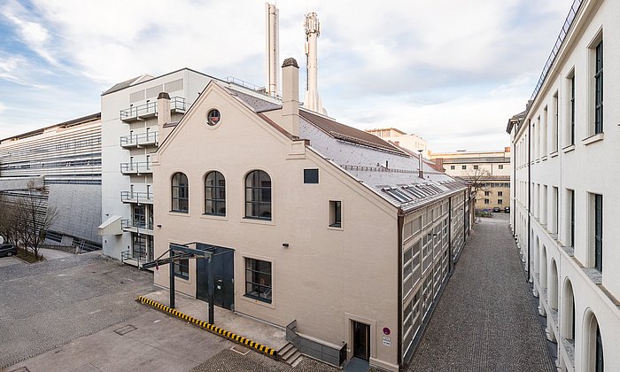 Building of the former combined heat and power station