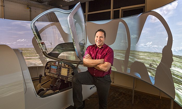 Prof. Dr.-Ing. Florian Holzapfel vom Lehrstuhl für Flugsystemdynamik. Foto: Heddergott /TUM