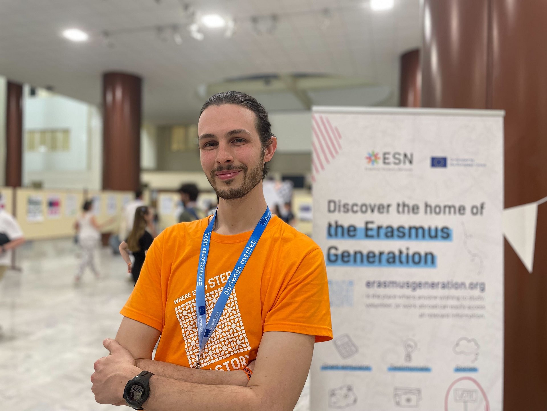 TUM student Matthias Decarli has just taken part in an international conference in Seville. TUM student Matthias Decarli has just taken part in an international conference in Seville.