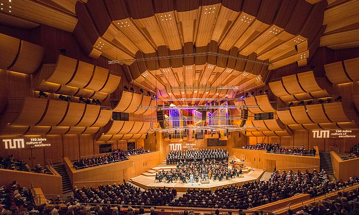 The Advent Matinee 2017 as a prelude to the founding anniversary of the TUM. (Photo: U. Benz/TUM)