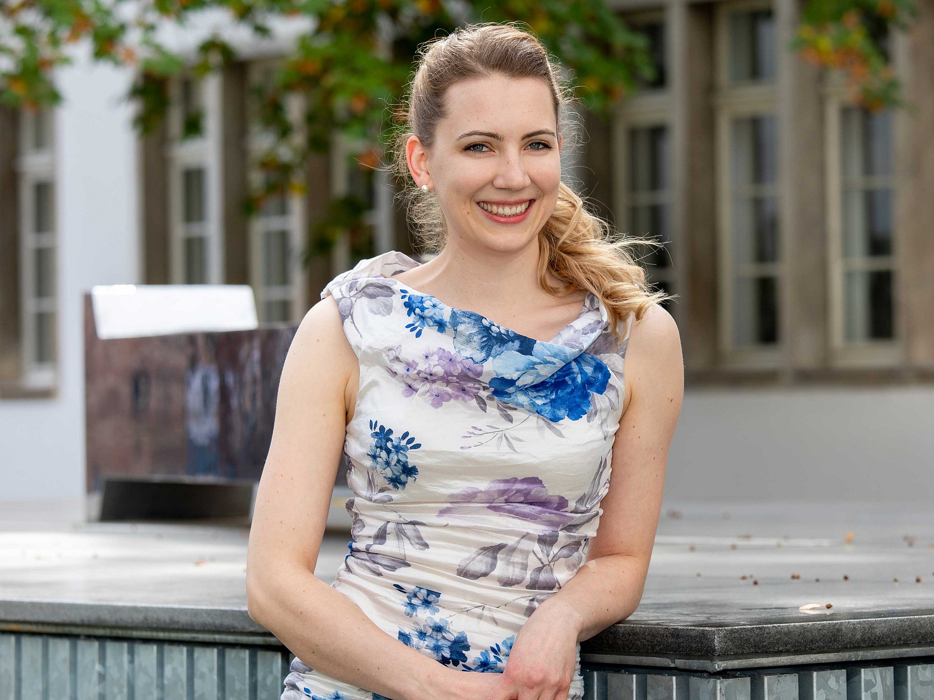 Dr. Katharina Schaar has been awarded the KlarText Prize for Science Communication in the Mathematics category. (Image: Nikola Neven Haubner / Klaus Tschira Foundation)