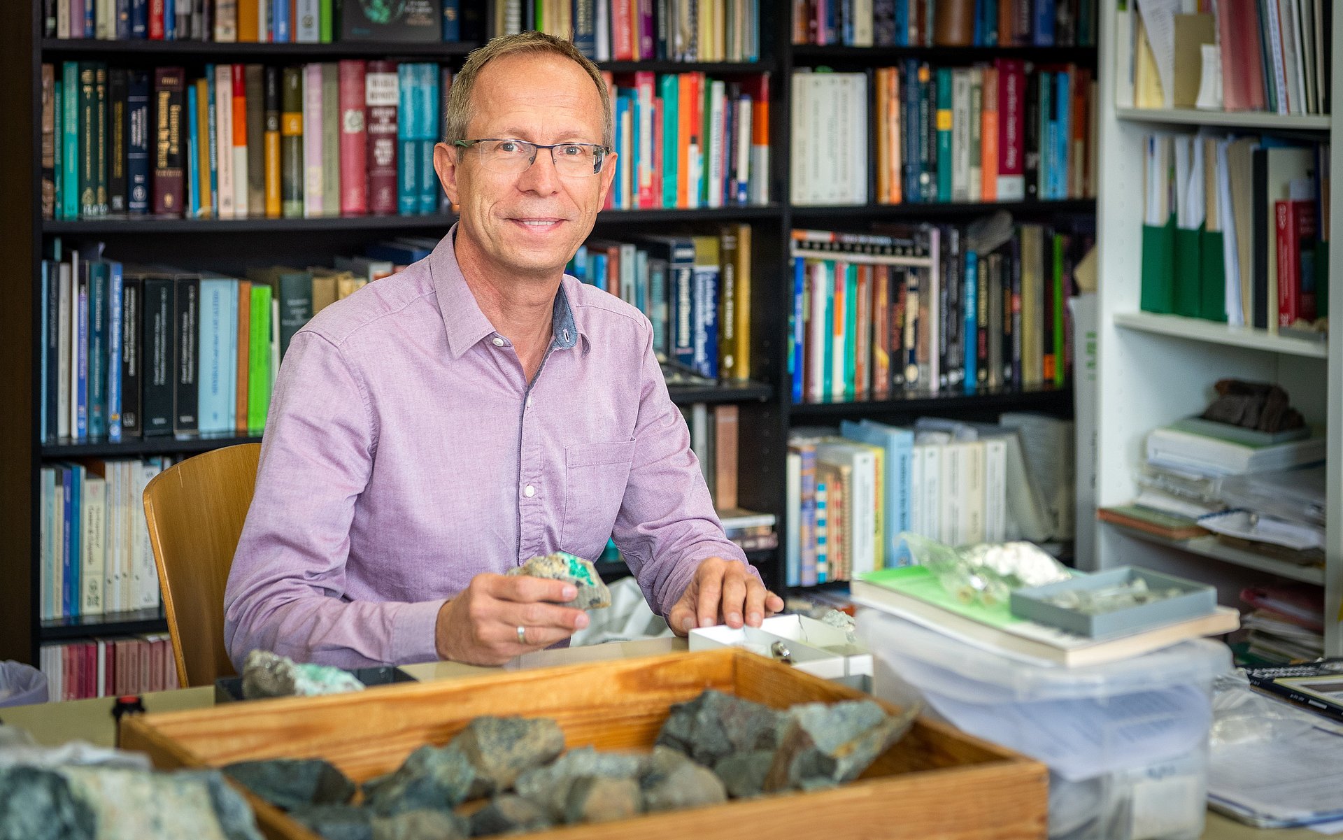 Prof. H. Albert Gilg is a globally renowned expert on identifying precious stones.