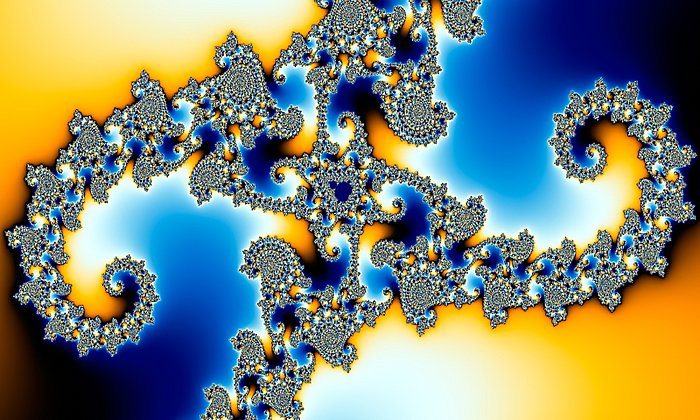 Visualisierung eines Fraktals. (Grafik: Karpfinger / TUM)