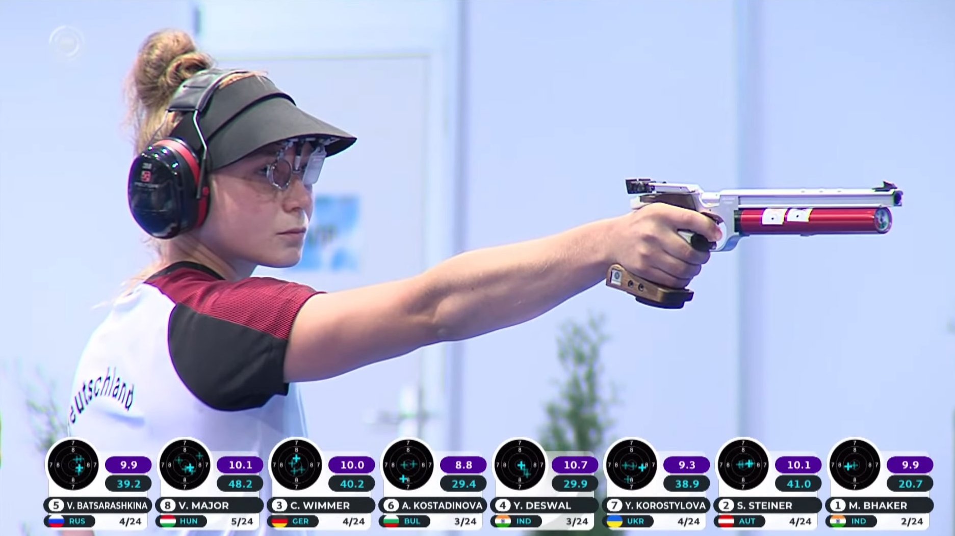 Sport shooter Carina Wimmer