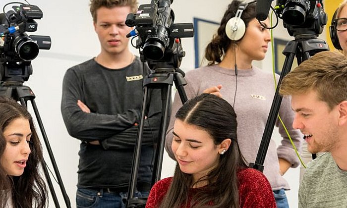 Produktion eines Videos für die "Toolbox Lehrerbildung" mit Schülerinnen und Schülern des Gymnasiums Kirchseeon