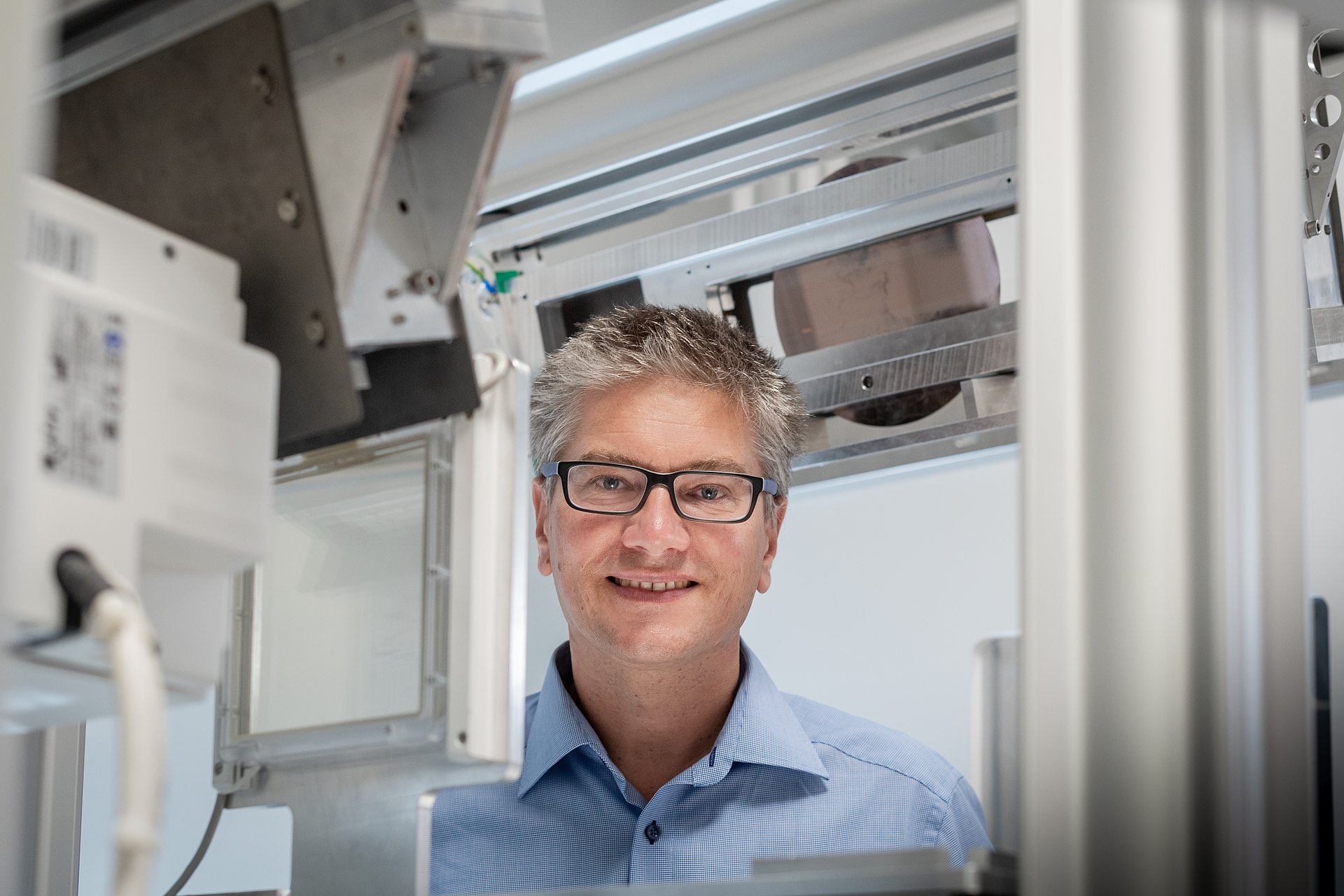Prof. Franz Pfeiffer,; Lehrstuhl für Angewandte Biophysik (E17) - (Prof. Pfeiffer) (Lehrstuhl für biomedizinische Physik)
Foto: Andreas Heddergott /TUM; Verwendung frei für die Berichterstattung über die TUM bei Nennung des Copyrights /
Free for use i Franz Pfeiffer, Professor für Biomedizinische Physik