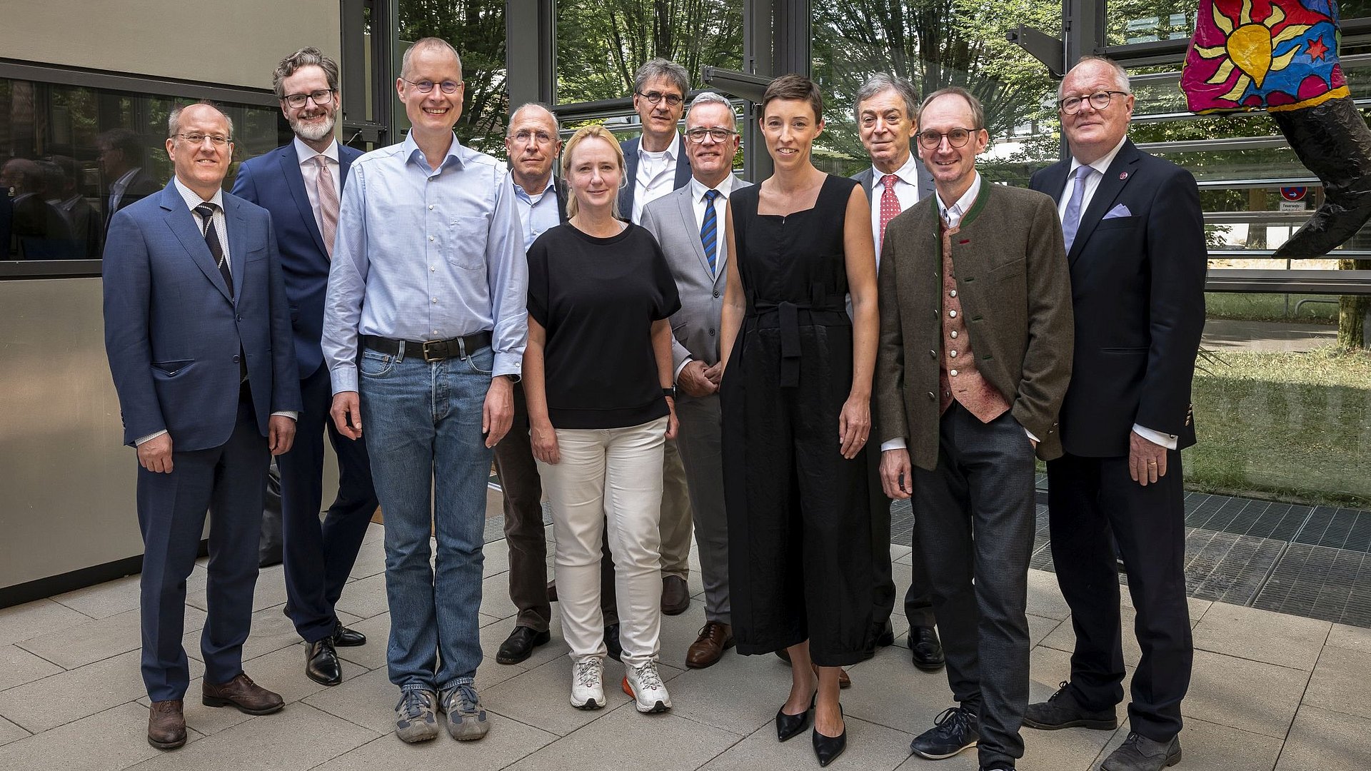 Gruppenbild der EKFZ-Professorinnen und Professoren und des Beirats Gruppenbild der EKFZ-Professorinnen und Professoren und des Beirats