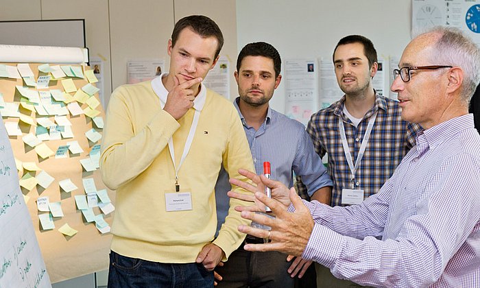 An der TUM erhalten junge Gründerinnen und Gründer professionelle Beratung und Unterstützung für ihre Selbstständigkeit. (Foto: A. Heddergott /TUM)