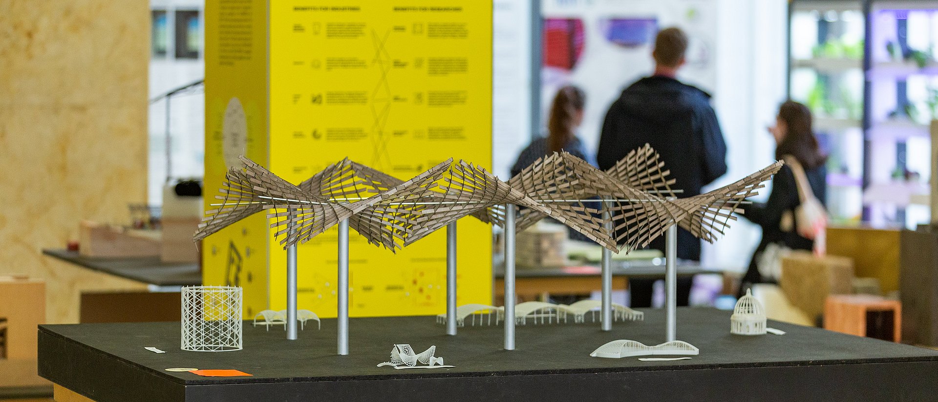 TUM Werkschau Architektur Ausstellungstück auf der TUM Werkschau