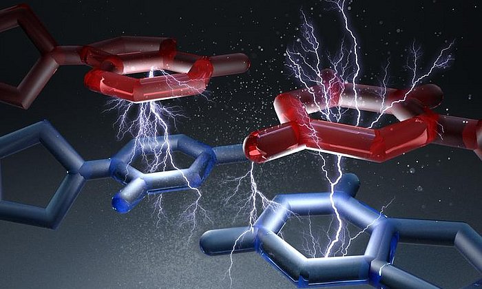 Illustration of base-pair bonding. (Christoph Hohmann & Hendrik Dietz/ Nano Initiative Munich/ TUM)