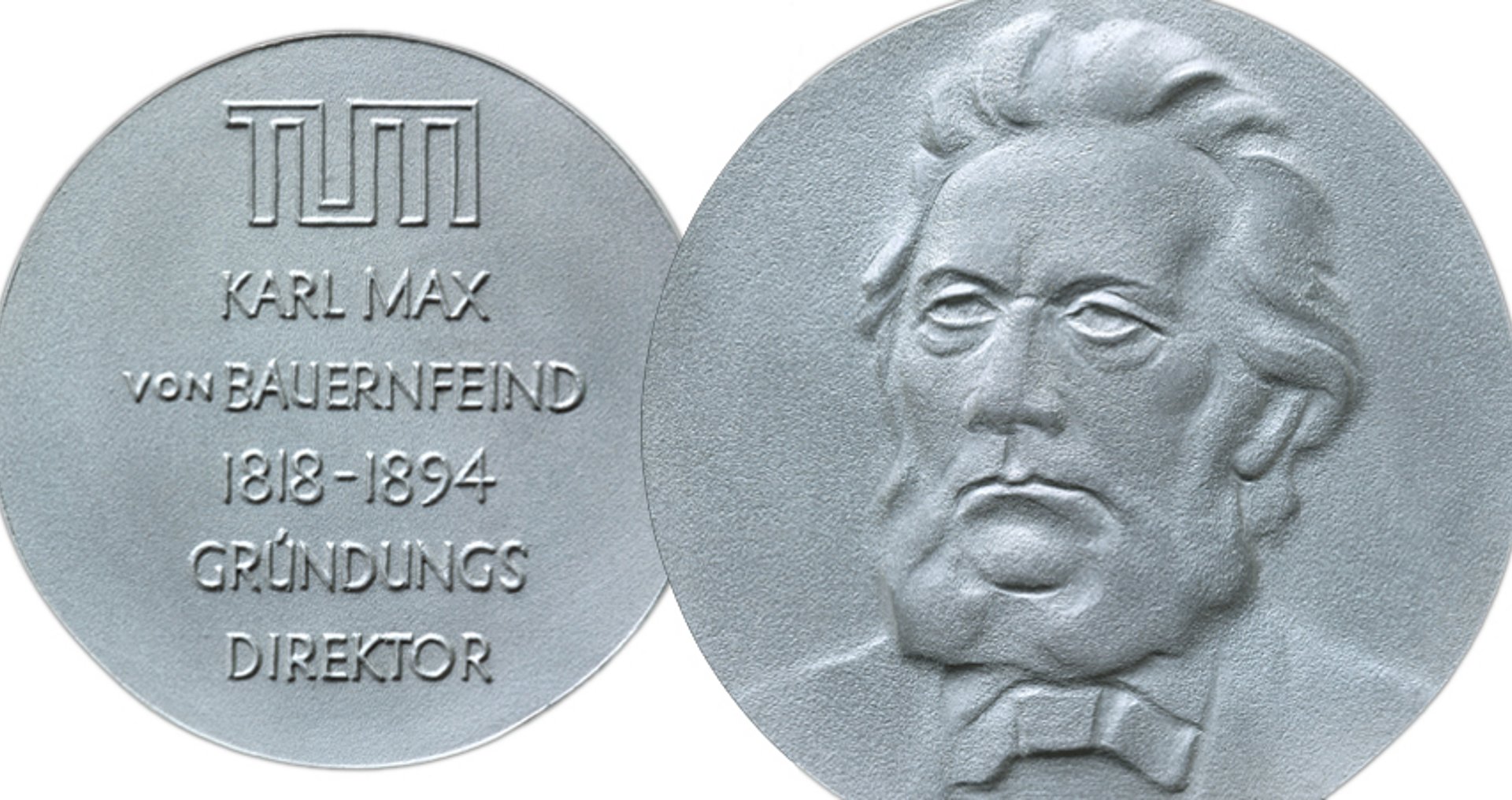 The Karl Max von Bauernfeind Medal is awarded to individuals in recognition of their services to the university