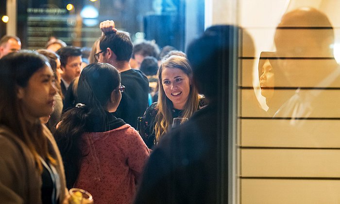 Get-together anlaesslich der Research Opportunities Week (ROW) fuer junge Wissenschaftler an der Technischen Universitaet Muenchen (TUM)