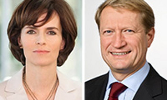 Dr. Nicola Leibinger-Kammüller und Ulrich Wilhelm.