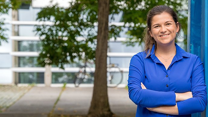 Student representative in the Senate of TUM Miriam Neuhäuser