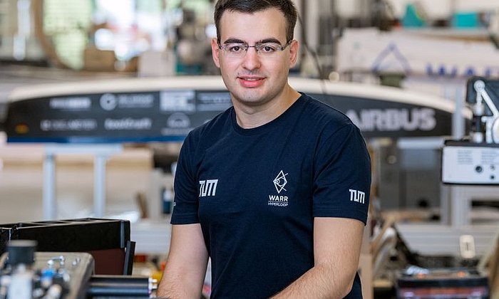 Gabriele Semino, team-leader of the WARR Hyperloop Team.