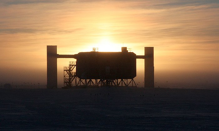 IceCube station in the Antarctic