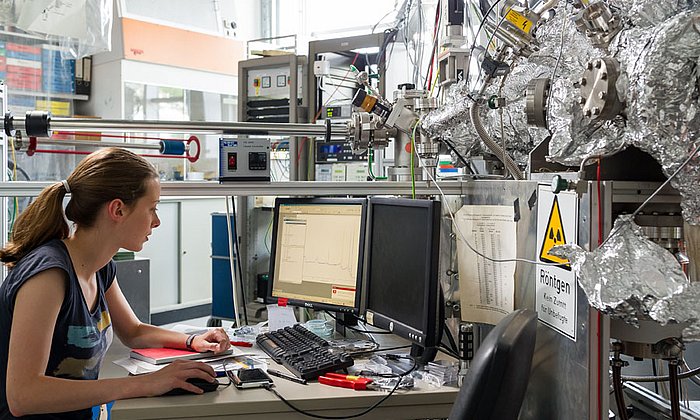 researcher in a laboratory