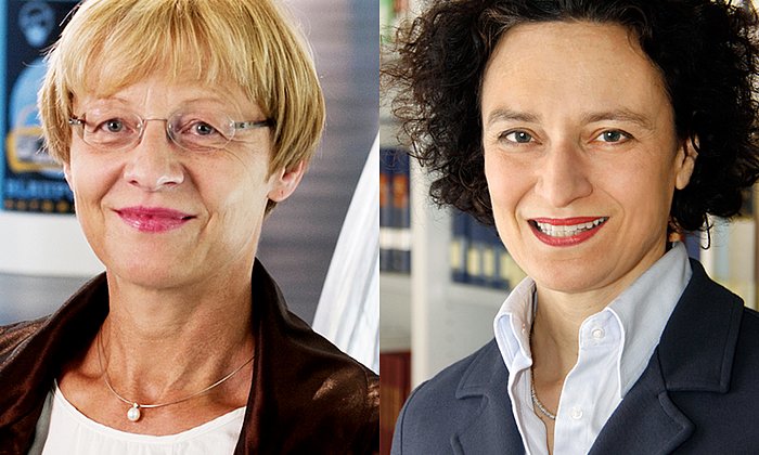 Prof. Karin Zachmann (links) und Prof. Mariacarla Gadebusch Bondio