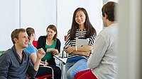 Studierende an der TUM