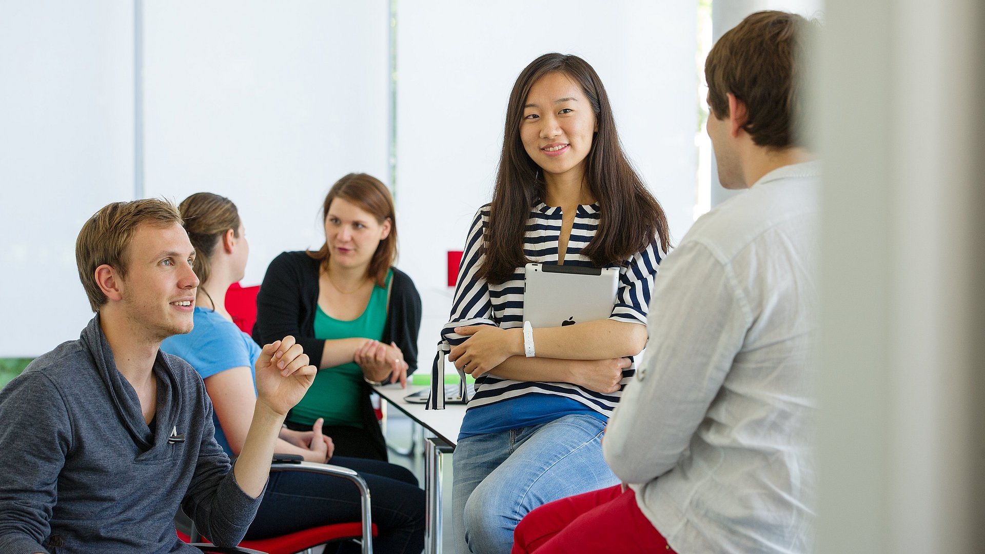 At TUM there are many opportunities to work with students from different subjects. Students at TUM