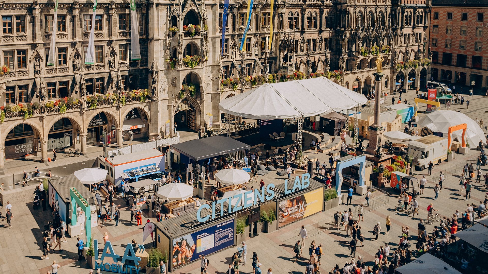 MCube Mobilitätscluster auf der IAA Mobility in München (Bild: Viktoriya Zayika / MCube)