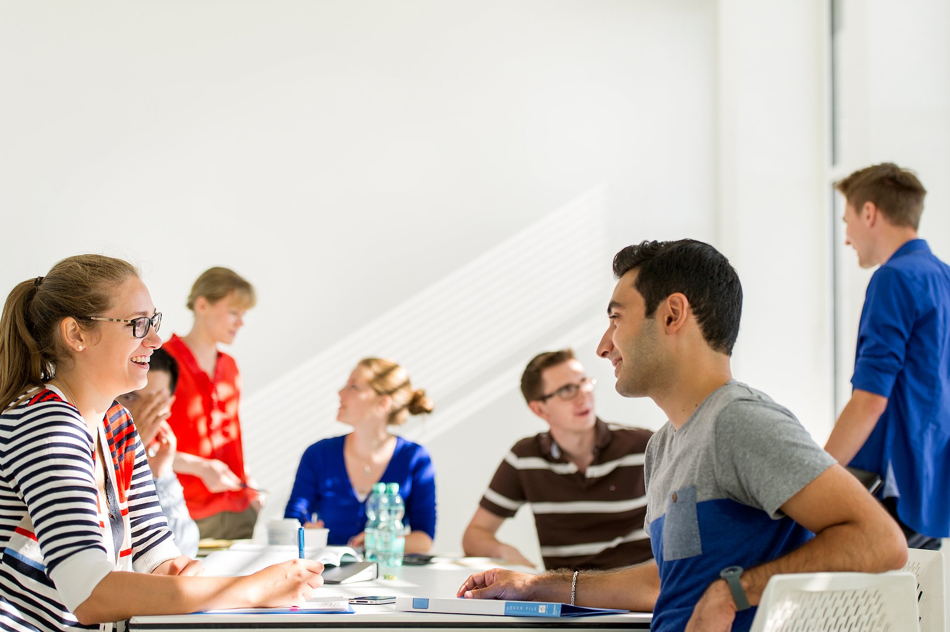 Students at TUM.