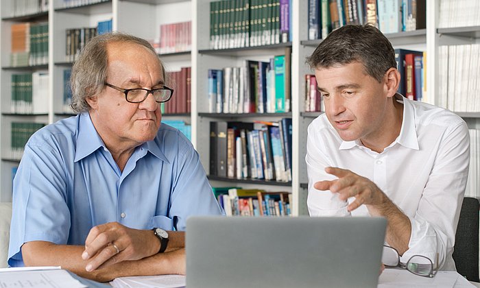 Josef Rauschecker und Markus Ploner.