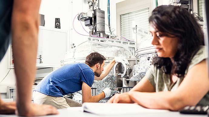 Researchers at the Walther Meißner Institute