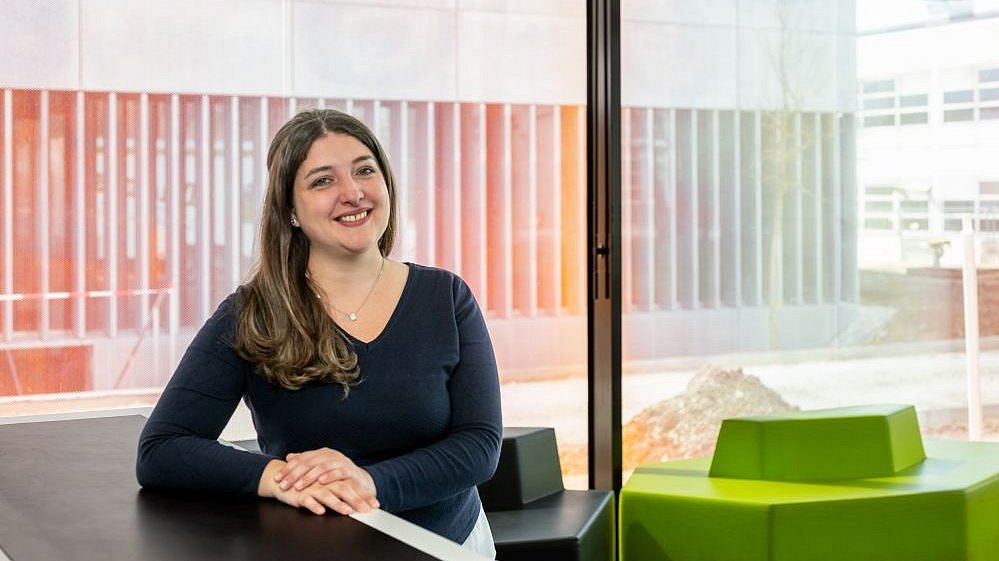 Die Postdoktorandin und TUM Junior Fellow Viviana Villafane aus Argentinien.