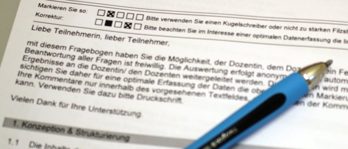 Qualitätsmanagement Ein Fragebogen zur Evaluierung von Lehrveranstaltungen