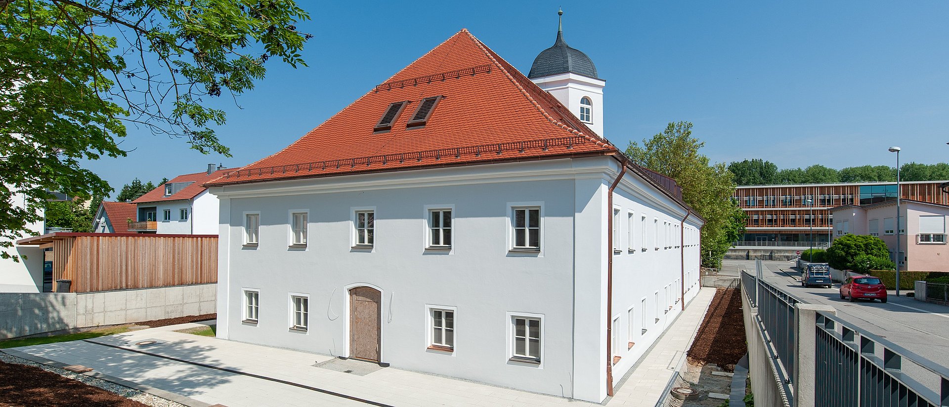 auditorium and administration building of the Straubing campus