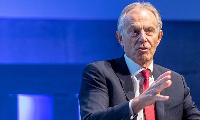 Tony Blair zeigte sich als überzeugter Europäer. (Bild: A Heddergott / TUM)