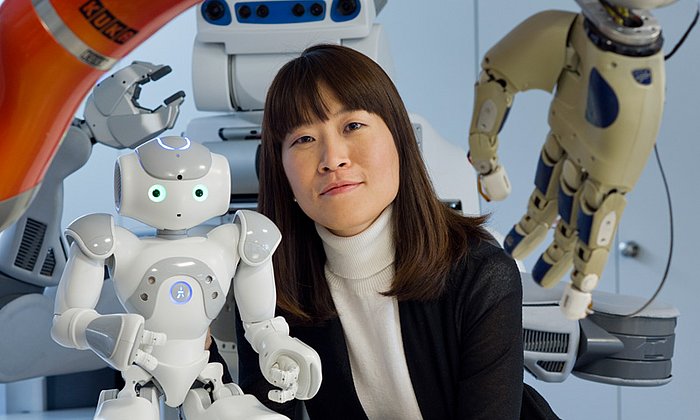 Prof. Dongheui Lee, Professorin für Dynamische Mensch-Roboter-Interaktion an der TUM. Foto: Andreas Heddergott