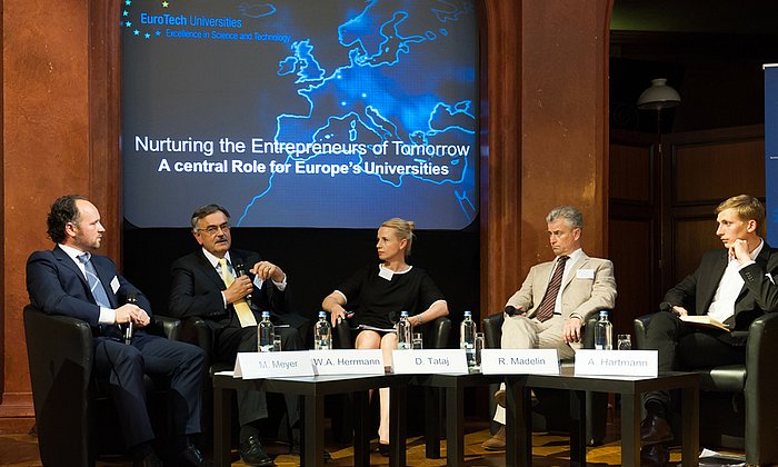 Podiumsdiskussion in Brüssel: Europas unternehmerische Talente stärken