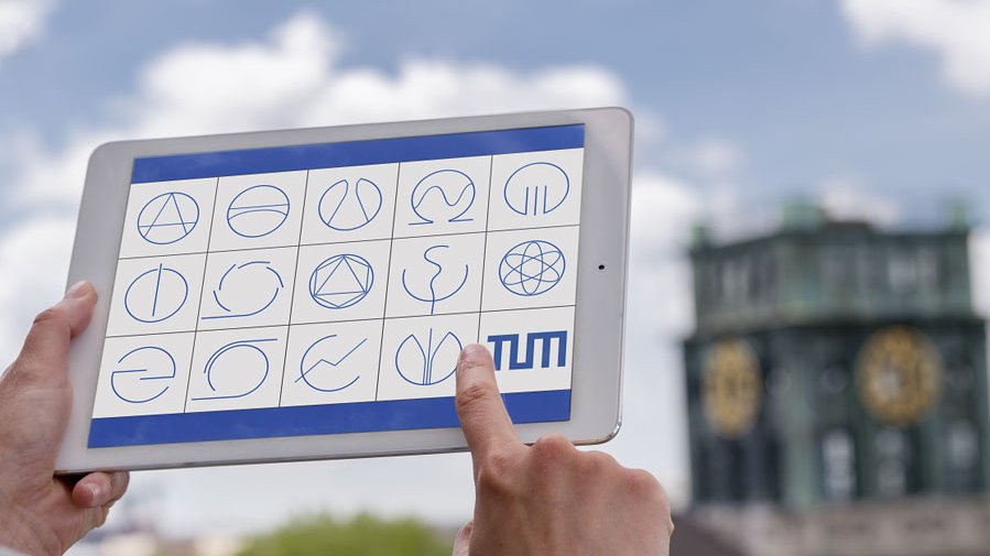 Alle Fakultäten auf einen Blick: In der neuen App "TUM Interaktiv". (Foto: Andreas Heddergott)