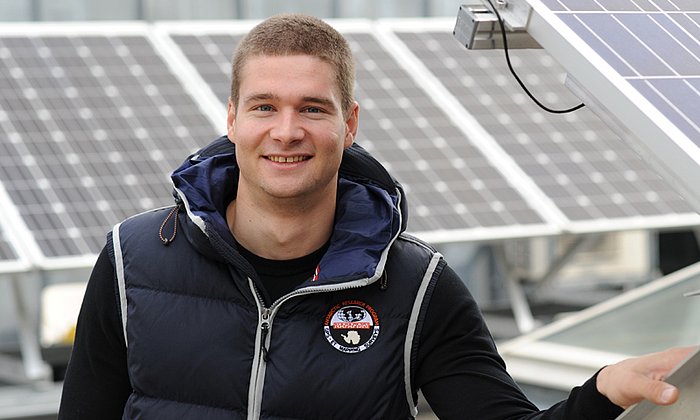 Johannes Lochner gehört zur deutschen Bobfahrer-Elite und studiert Elektrotechnik an der TU München.