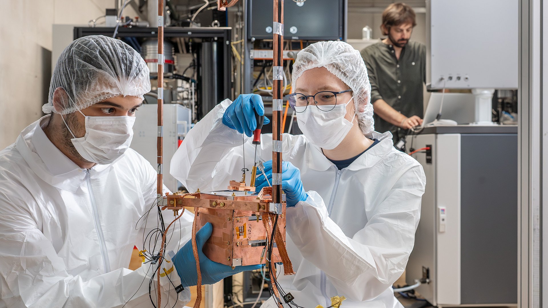 The THE rankings show the quality of research at TUM, as seen here in the field of astrophysics. Astrophysics lab at TUM
