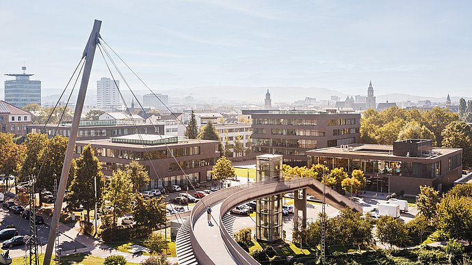 Blick über den Campus Heilbronn.