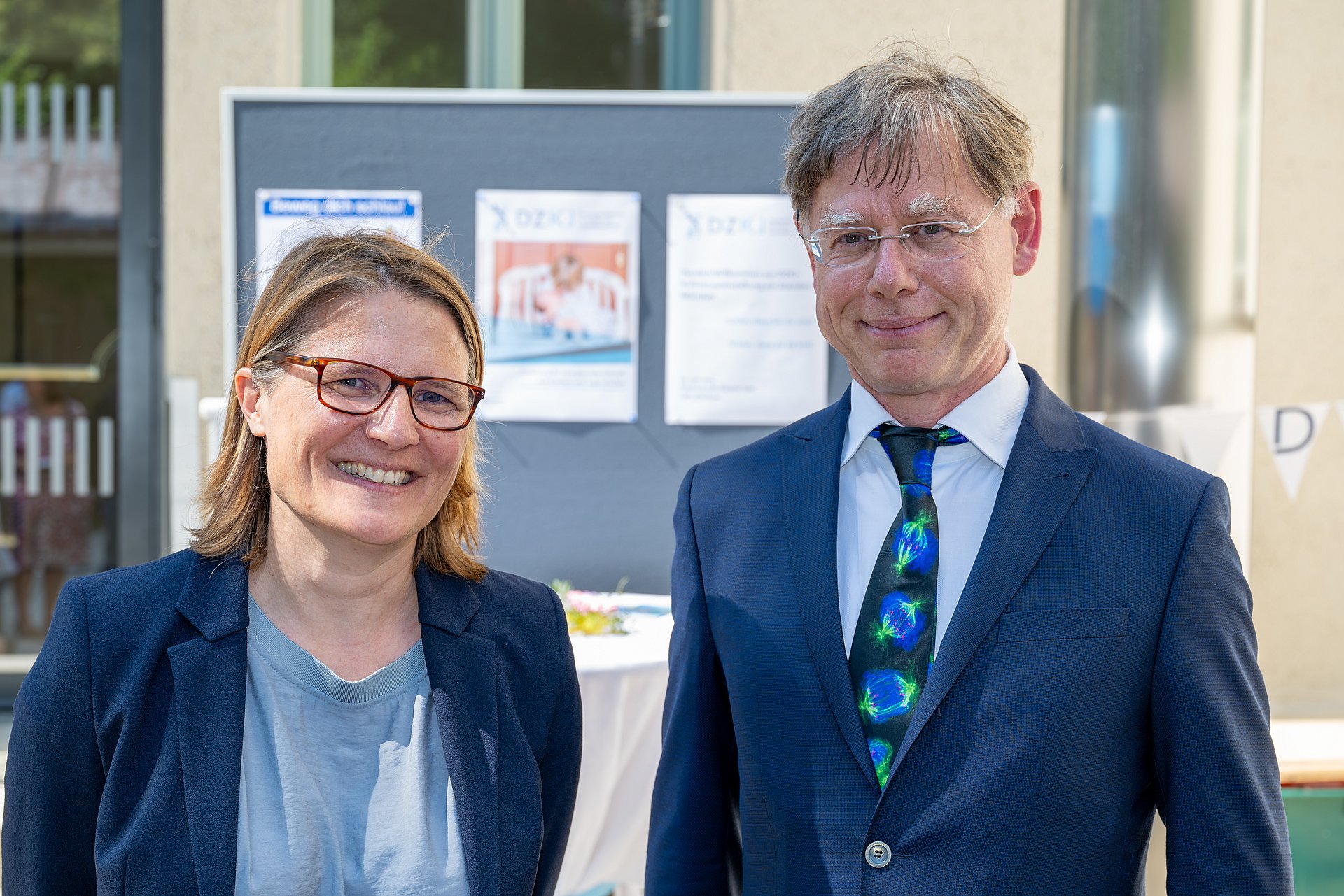 Prof. Julia Hauer und Prof. Christoph Klein